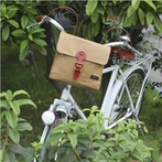 Pyörän ohjaustangon Messenger -etulaukku